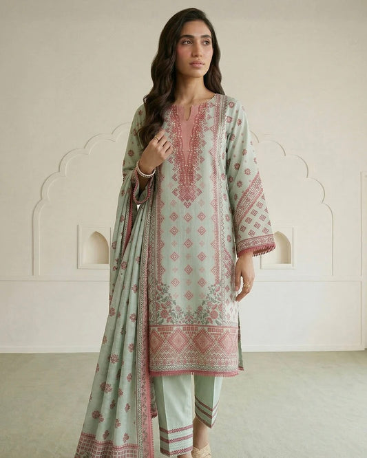 Zellbury | Printed Lawn 3pc | Design 1008