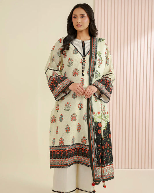Zellbury | Printed Lawn 3pc | Design 1011
