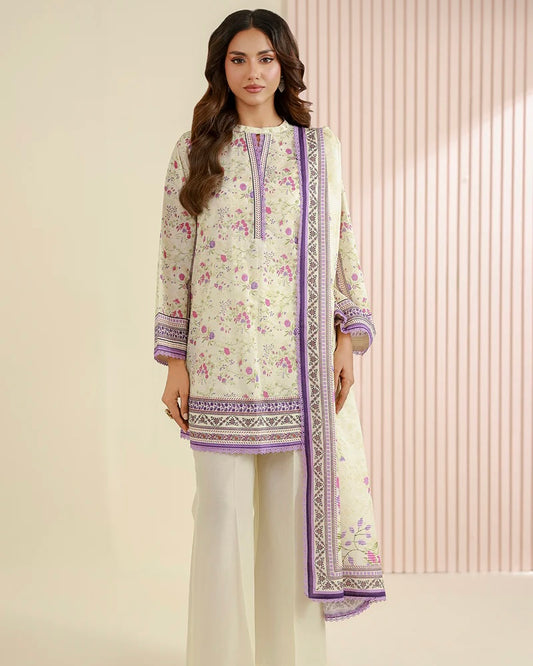 Zellbury | Printed Lawn 3pc | Design 1015