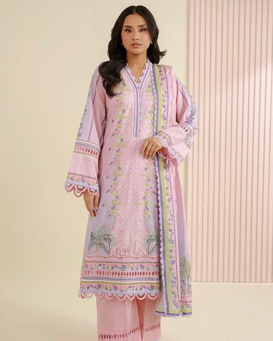 Zellbury | Printed Lawn 3pc | Design 1017