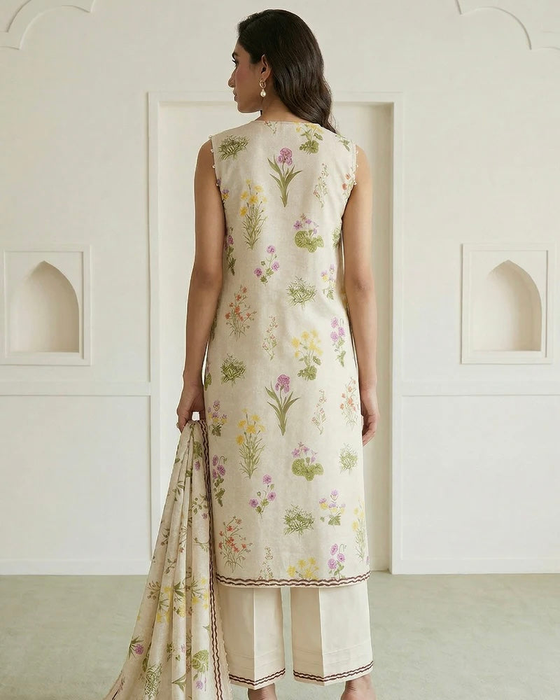 Zellbury | Printed Lawn 3pc | Design 1018