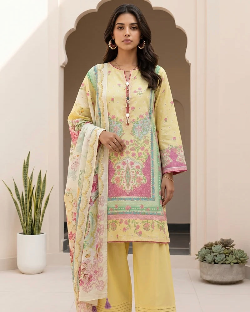 Zellbury | Printed Lawn 3pc | Design 1020