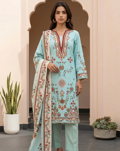Zellbury | Printed Lawn 3pc | Design 1022