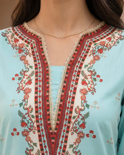 Zellbury | Printed Lawn 3pc | Design 1022
