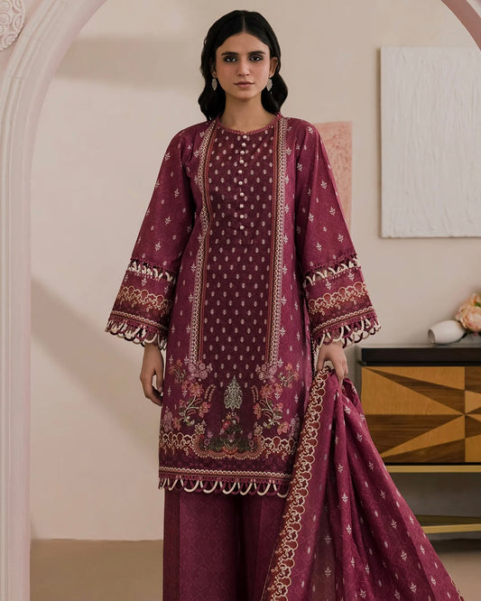 Zellbury | Printed Lawn 3pc | Design 1027