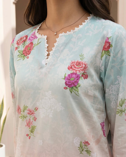 Zellbury | Printed Lawn 3pc | Design 1032