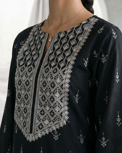 Zellbury | Embroidered Printed Lawn 2pc | Design 1067