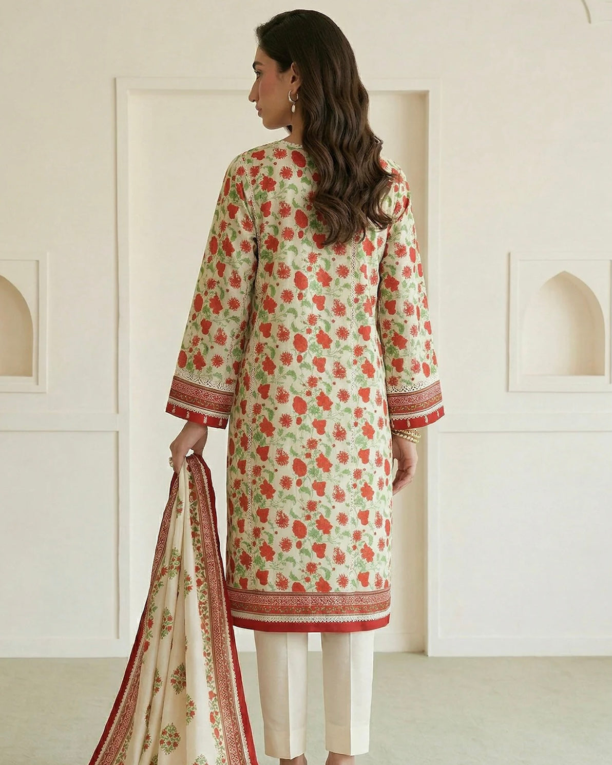 Zellbury | Printed Lawn 3pc | Design 1084