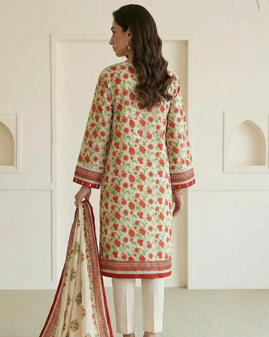 Zellbury | Printed Lawn 3pc | Design 1084