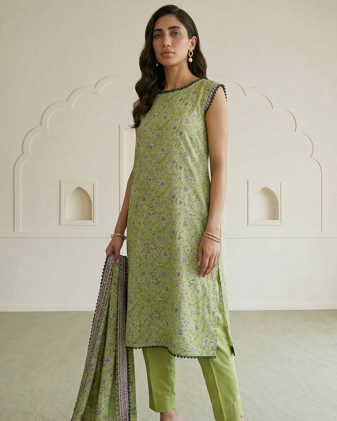 Zellbury | Printed Lawn 3pc | Design 1086