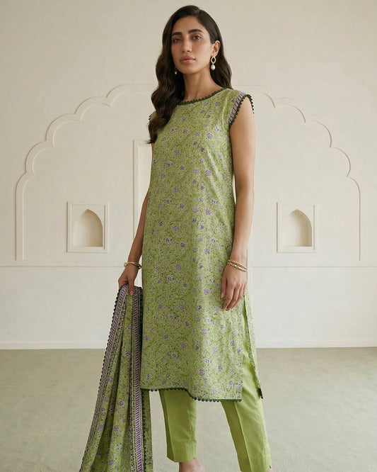 Zellbury | Printed Lawn 3pc | Design 1086