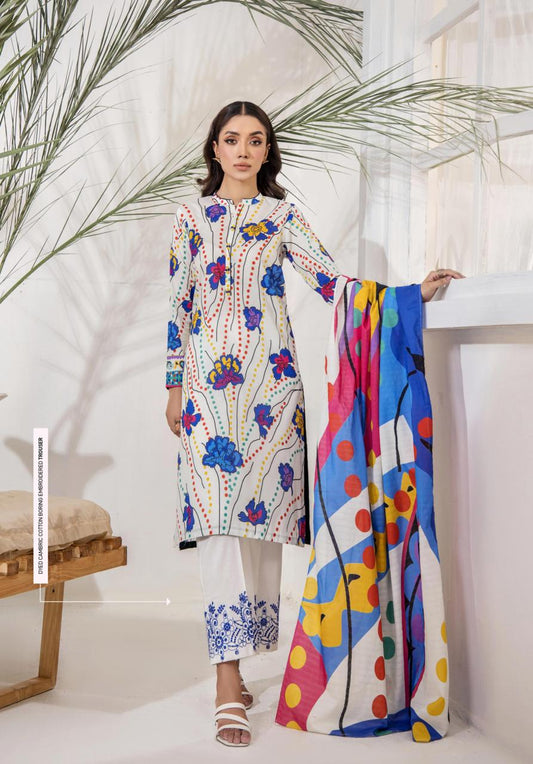 Amel by GullJee Article 10 | Embroidered Trouser