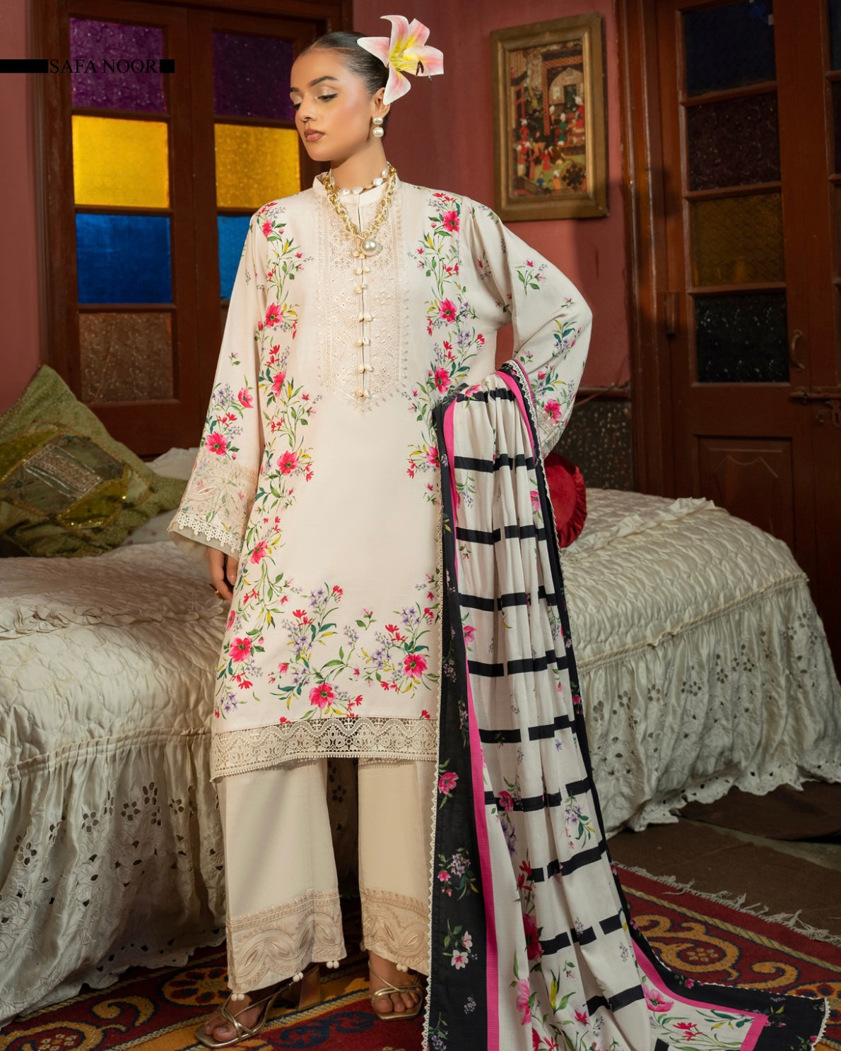Safa Noor | Fustan | Linen | Design 10
