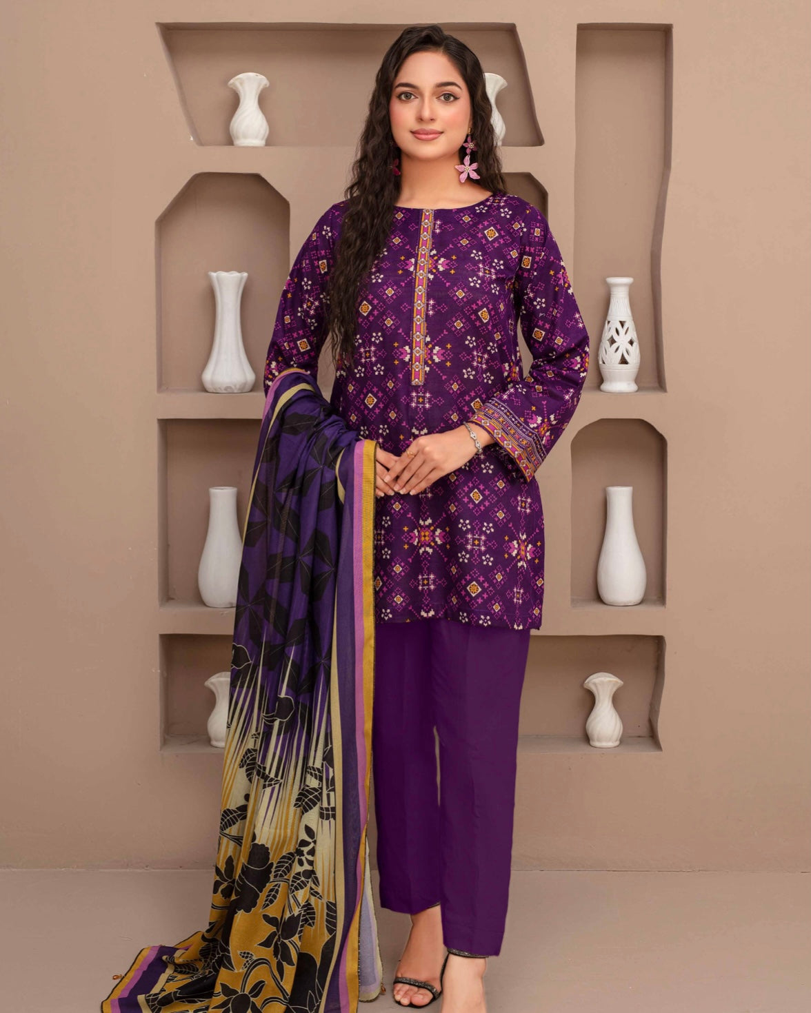 Fiza Noor | Khaddar | Wool Shawl | Design 10