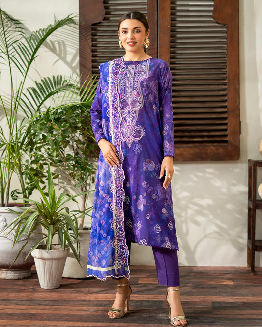 GullJee Rang Pasand | Embroidered Lawn | Design 10