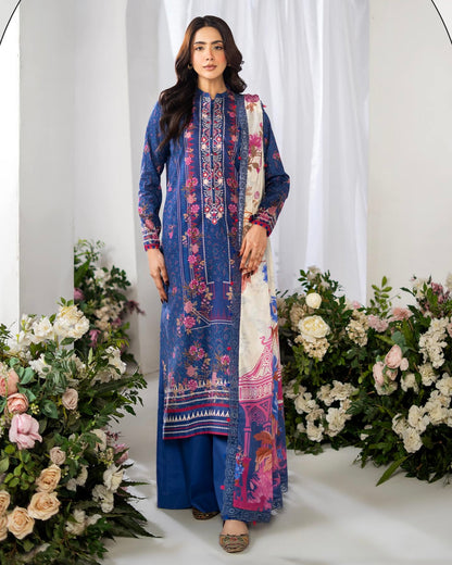 GullJee Haneen | Embroidered Lawn | Design 10