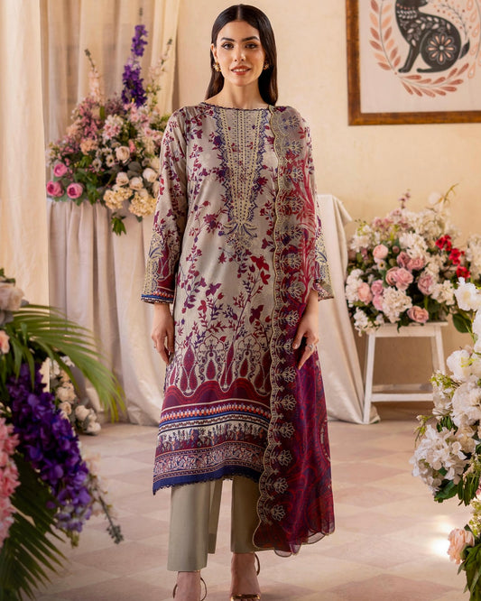 Rang Pasand by GullJee | Design 10 | Embroidered Lawn 3pc