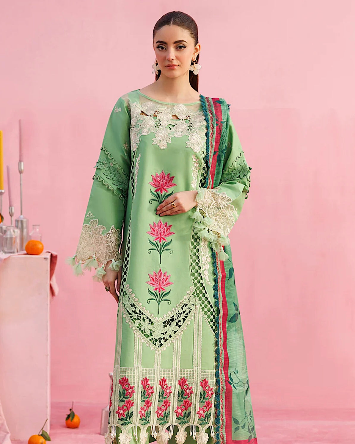 Parishay Shangrila Vol 2 | Embroidered Luxury Lawn | Design 10