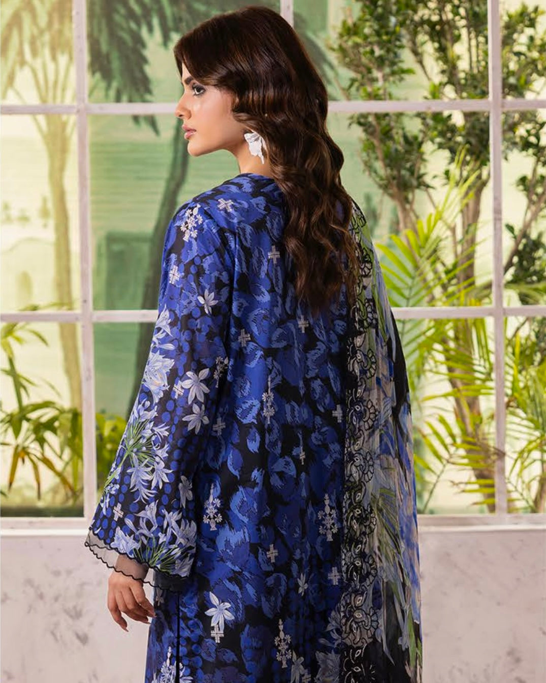 GullJee Rang Pasand | Embroidered Printed Lawn | Design 10