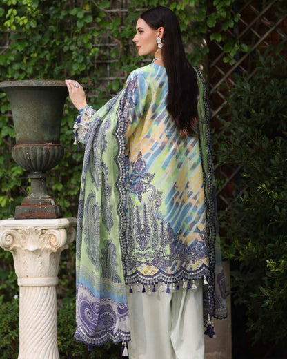 Charizma Infinity | Embroidered Printed Lawn | Design 10