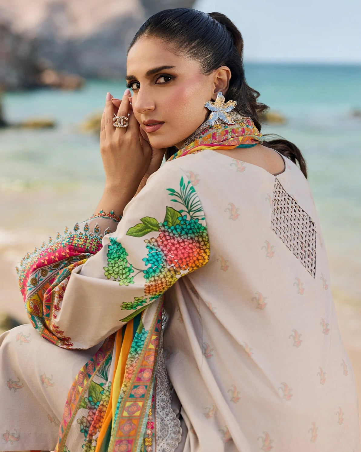 Charizma Sun Shine Vol 2 | Lawn Collection | Design 10