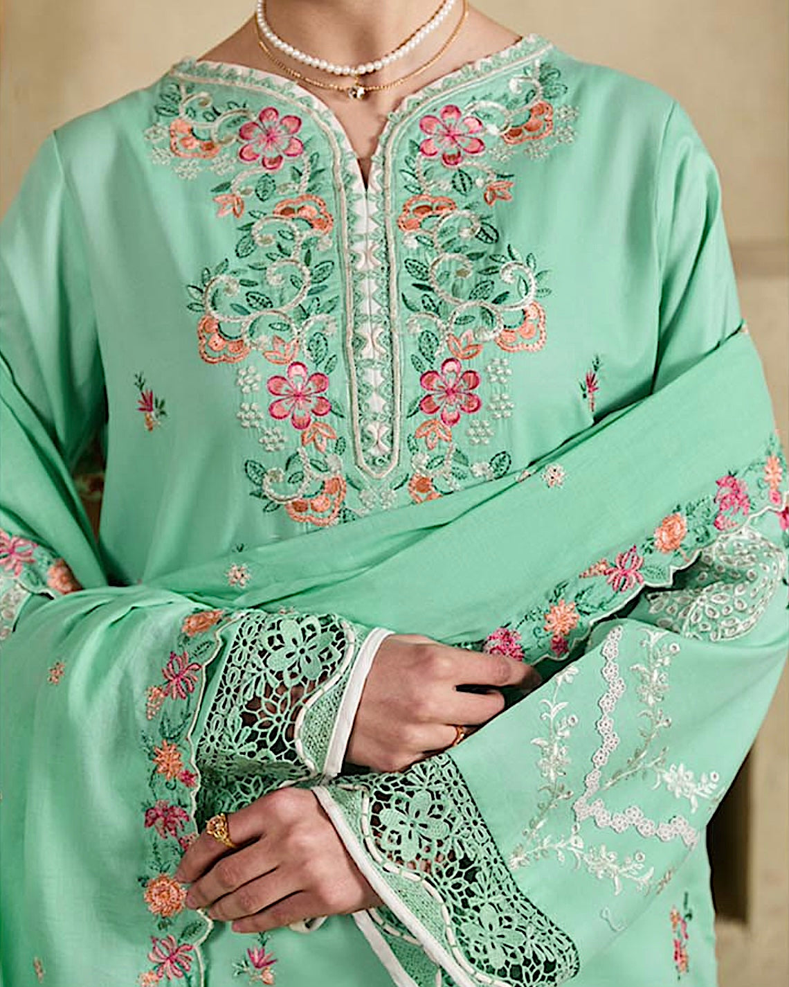 RajBari Raha | Premium Festive Lawn | Design 10