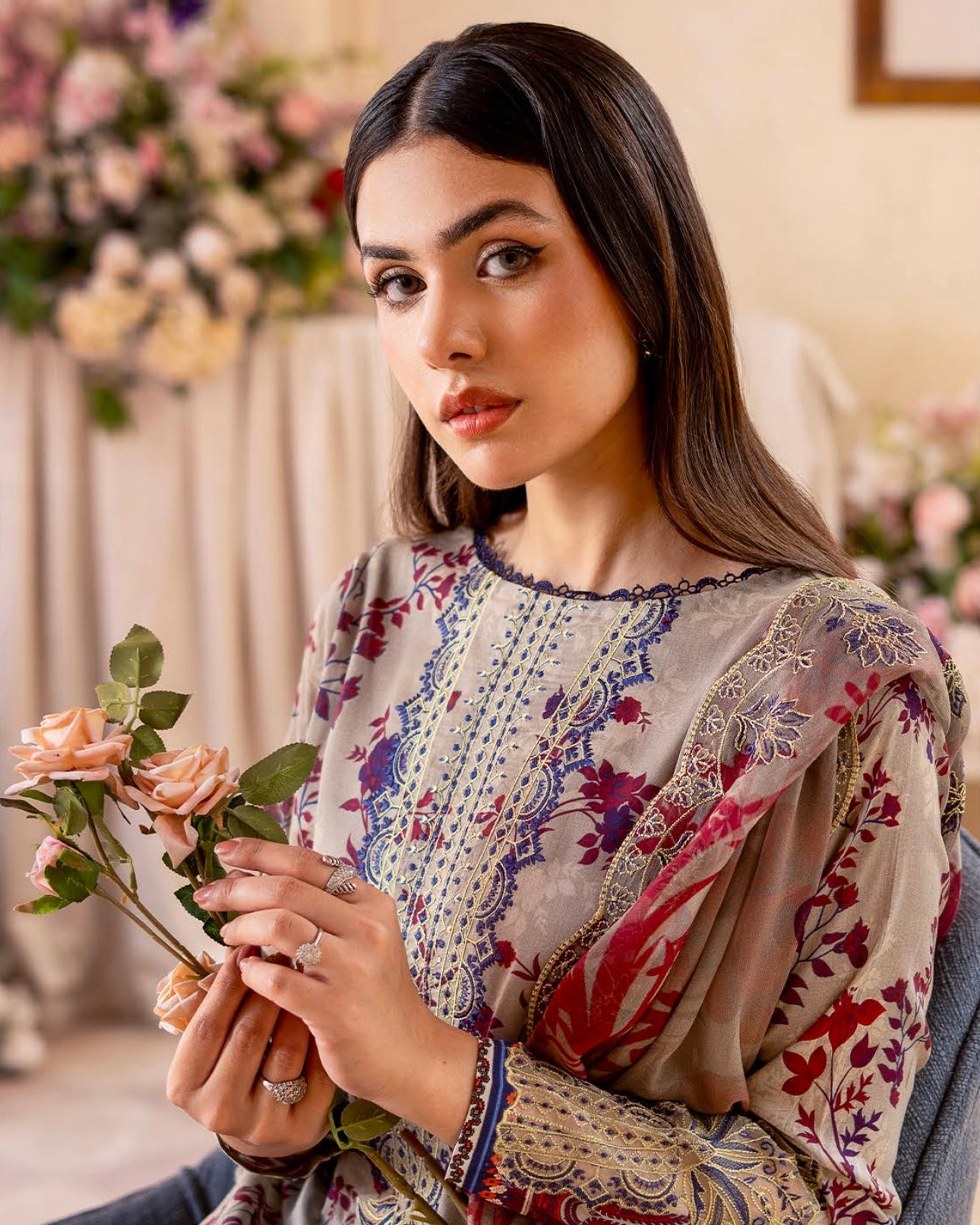 Rang Pasand by GullJee | Design 10 | Embroidered Lawn 3pc