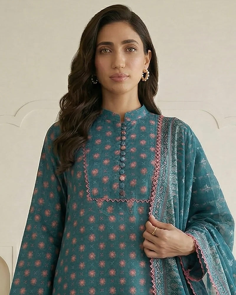 Zellbury | Printed Lawn 3pc | Design 1138
