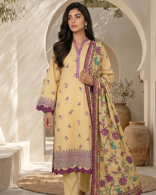 Zellbury | Printed Lawn 3pc | Design 1147