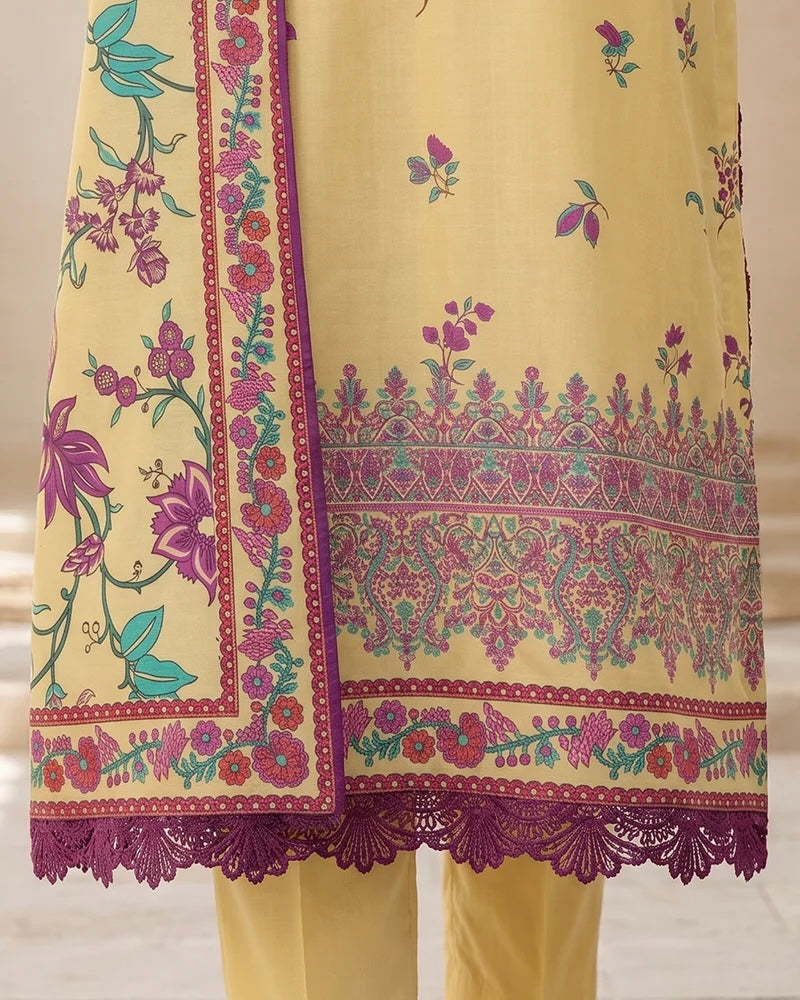 Zellbury | Printed Lawn 3pc | Design 1147