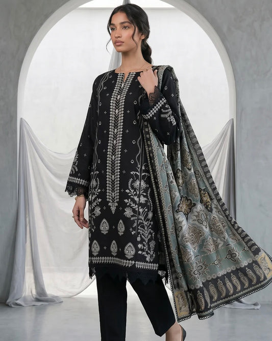 Zellbury | Embroidered Lawn | Design 1166
