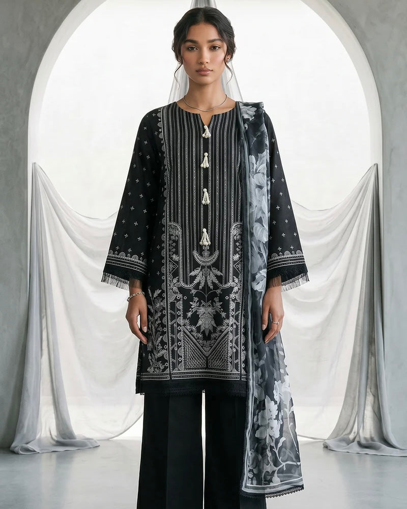 Zellbury | Embroidered Lawn | Design 1167