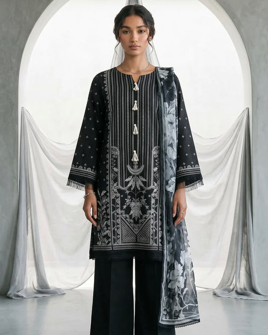 Zellbury | Embroidered Lawn | Design 1167