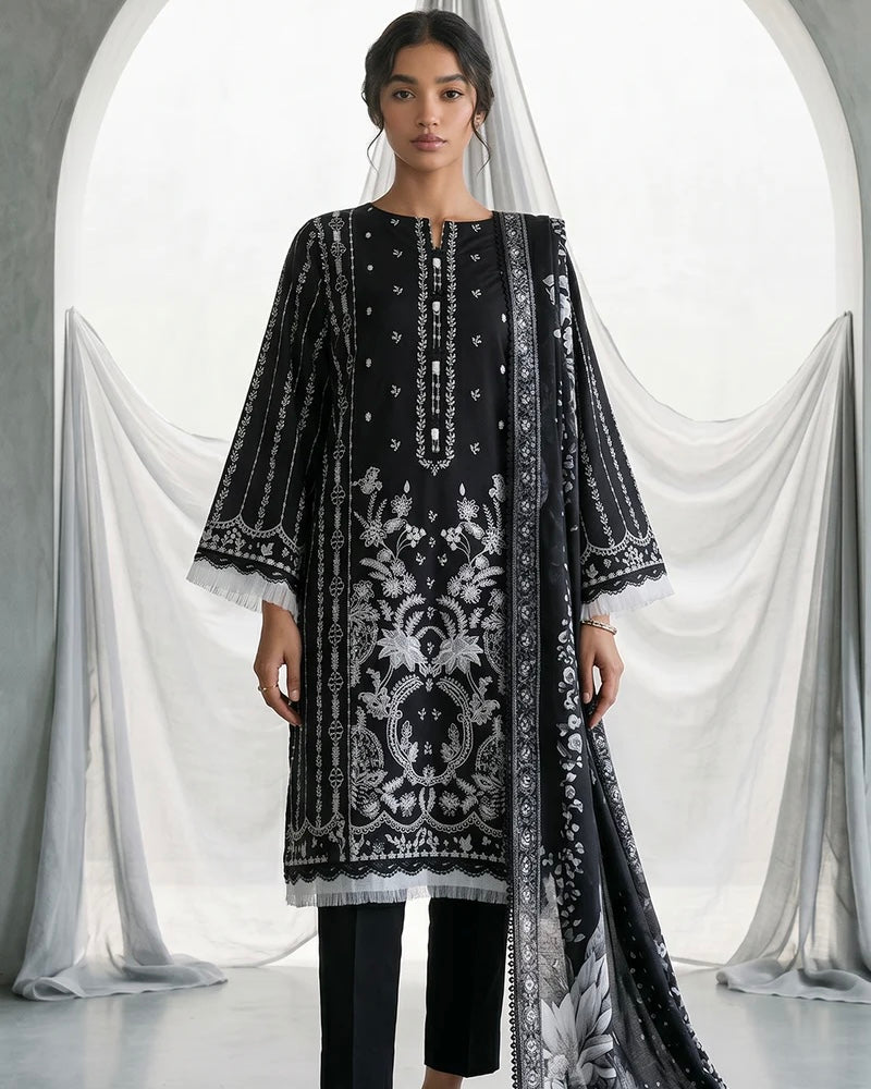 Zellbury | Embroidered Lawn | Design 1168