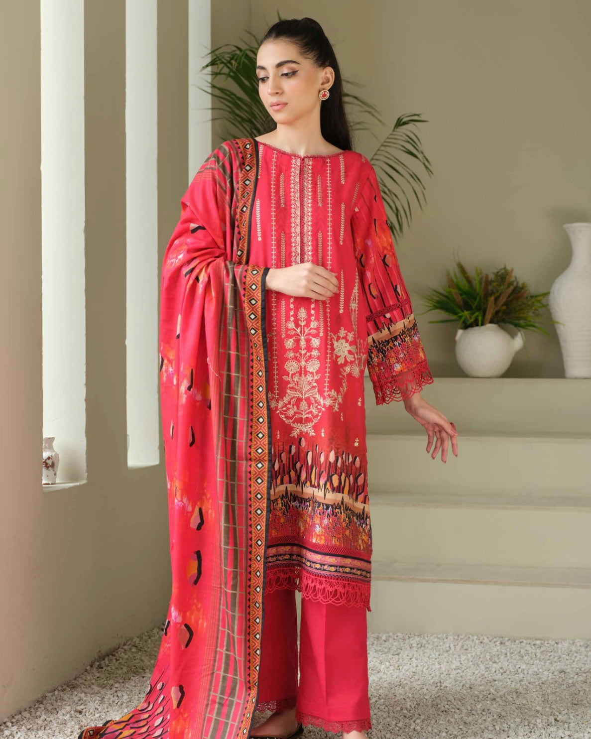 Johra | Charismatic | Khaddar 3pc | Design 116