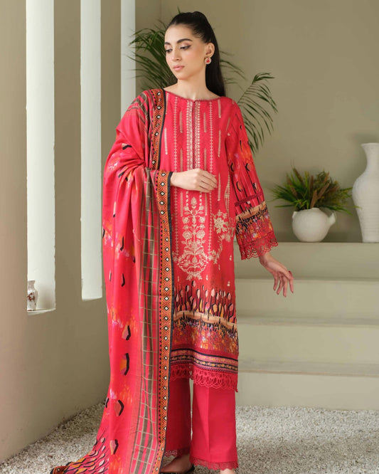 Johra | Charismatic | Khaddar 3pc | Design 116