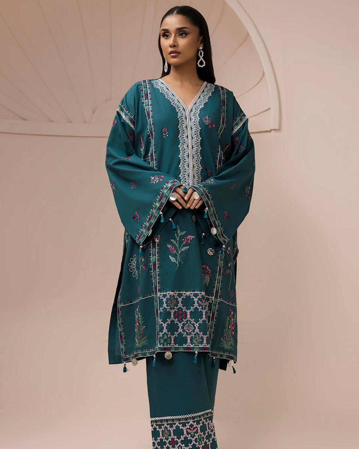 Zellbury | Embroidered Lawn 2pc | Design 1185