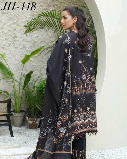 Johra | Charismatic | Khaddar 3pc | Design 118