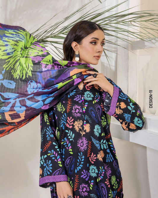 Amel by GullJee Article 11 | Embroidered Trouser