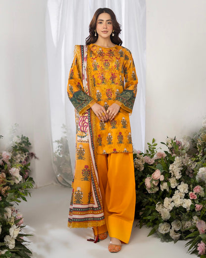 GullJee Haneen | Embroidered Lawn | Design 11
