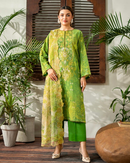GullJee Rang Pasand | Embroidered Lawn | Design 11