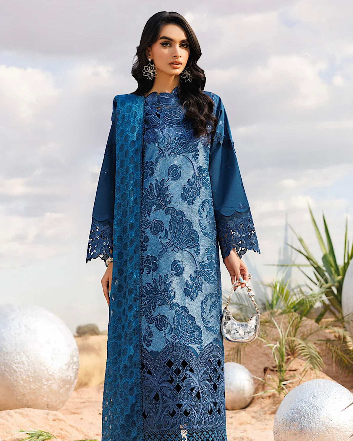 Parishay Shangrila Vol 2 | Embroidered Luxury Lawn | Design 11