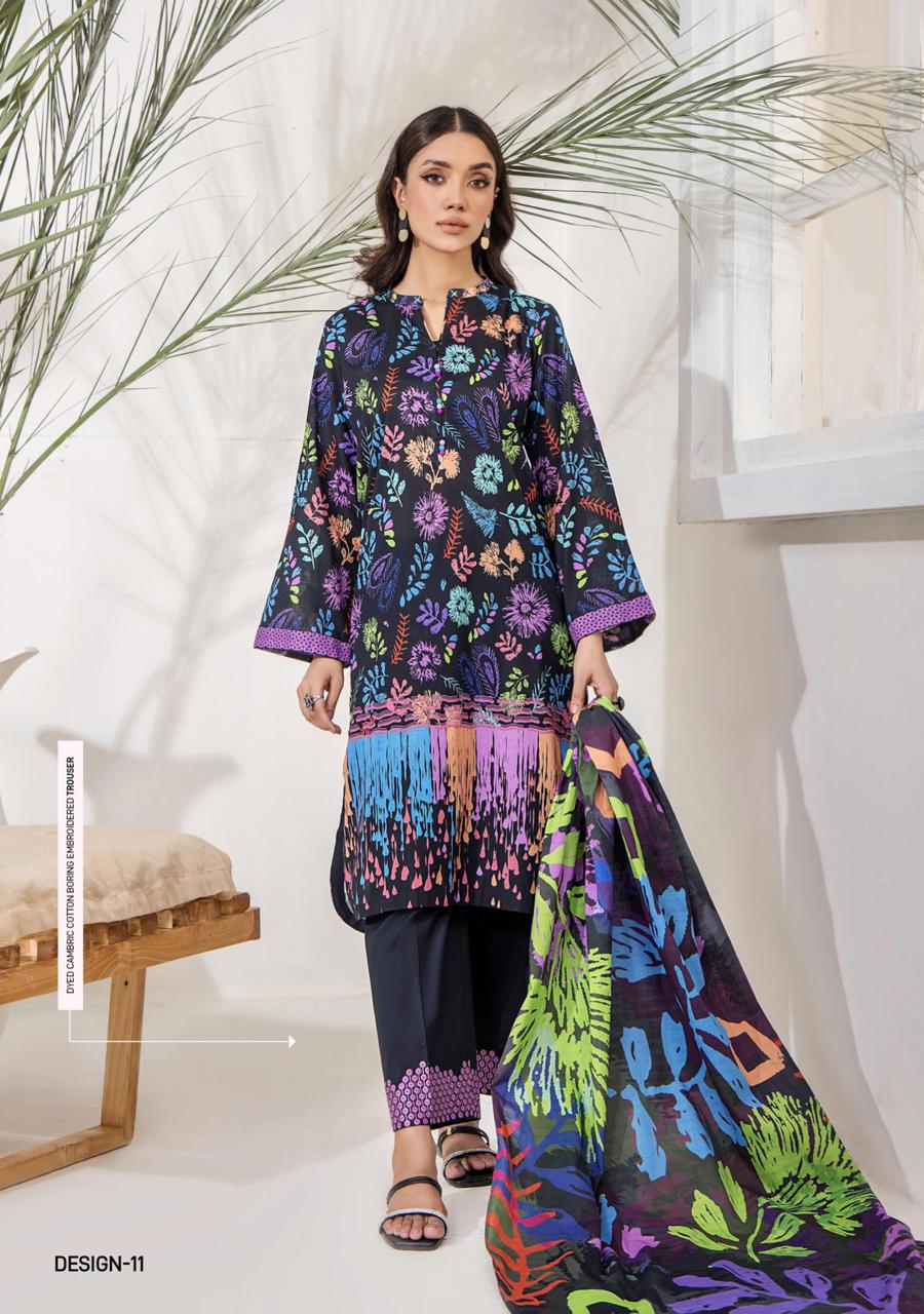 Amel by GullJee Article 11 | Embroidered Trouser