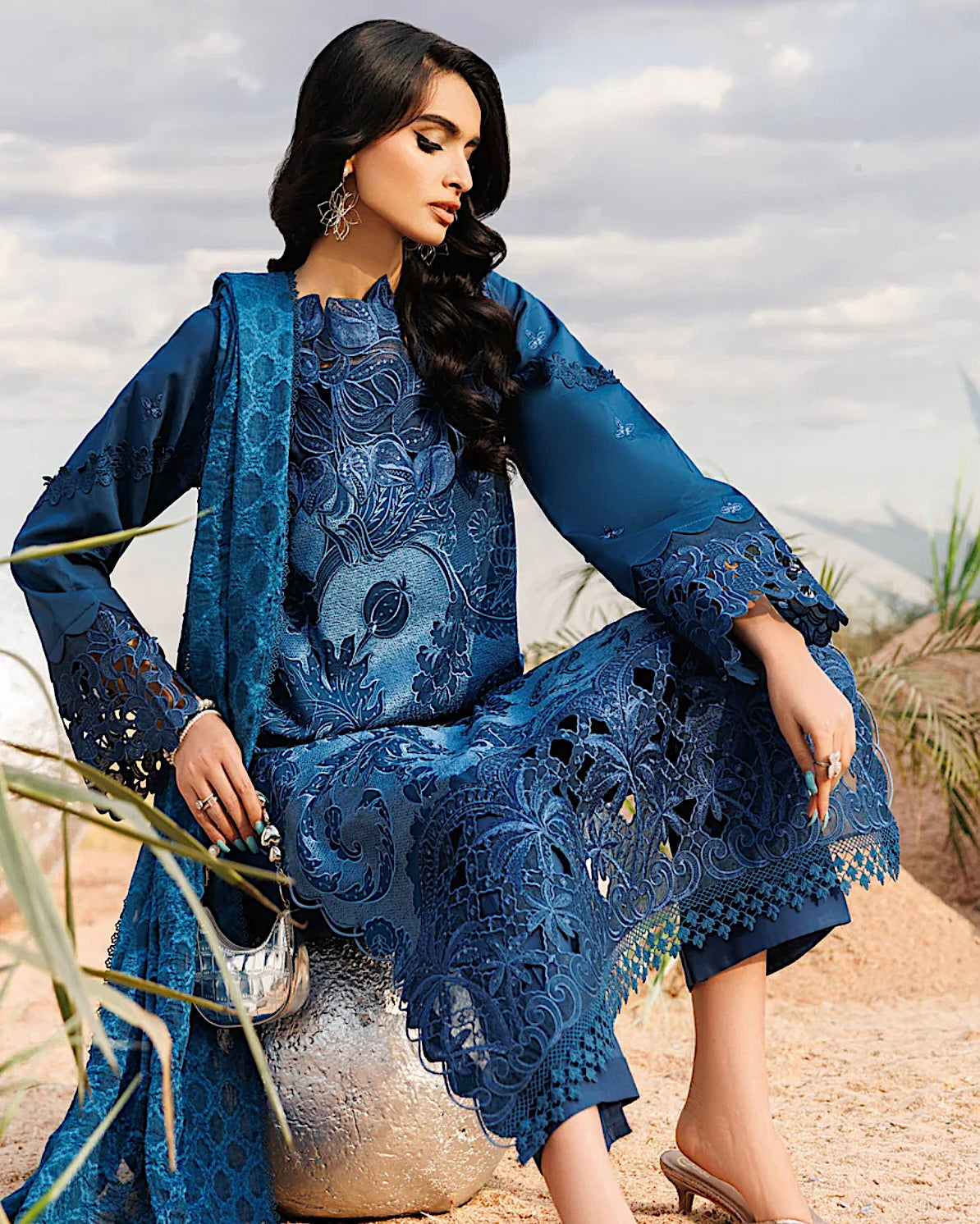 Parishay Shangrila Vol 2 | Embroidered Luxury Lawn | Design 11
