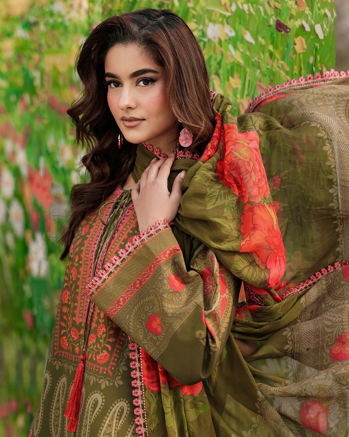 Charizma Combination 2 | Lawn Collection | Design 11