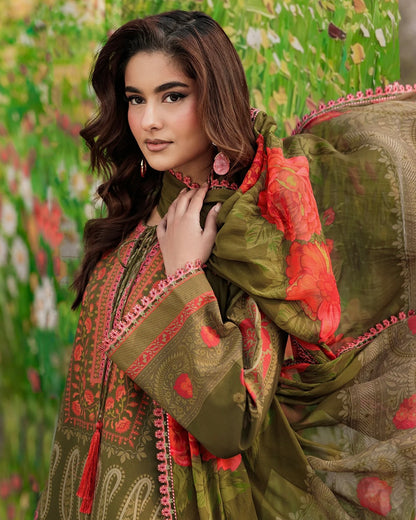 Charizma Combination 2 | Lawn Collection | Design 11