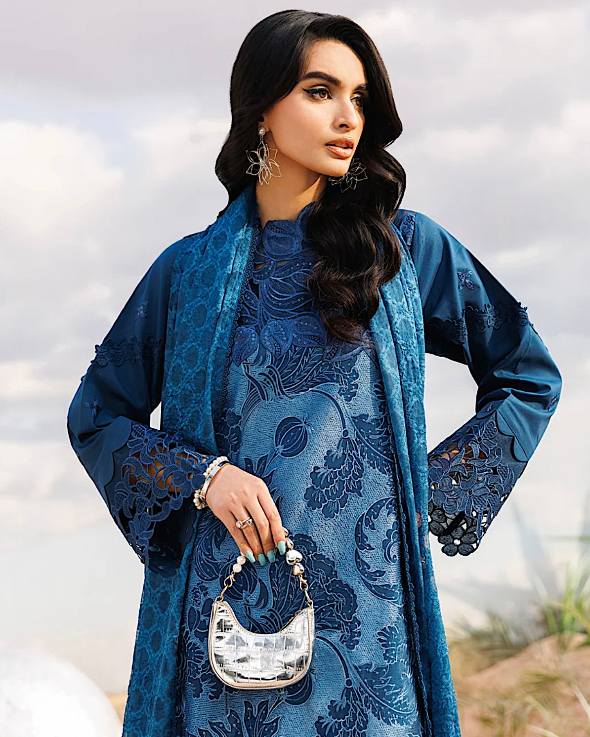 Parishay Shangrila Vol 2 | Embroidered Luxury Lawn | Design 11