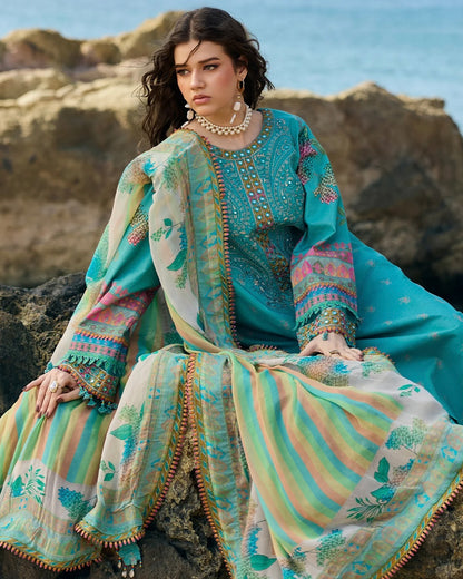 Charizma Sun Shine Vol 2 | Lawn Collection | Design 11