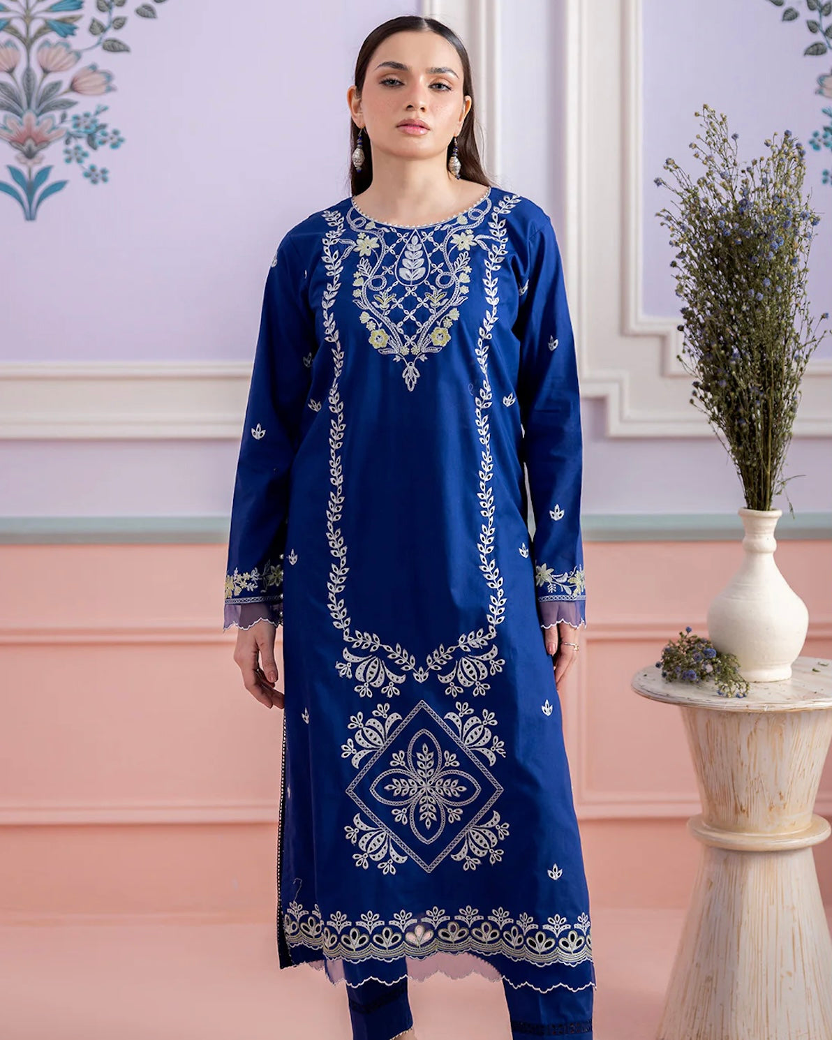 Zellbury | Embroidered Lawn 2pc | Design 1203