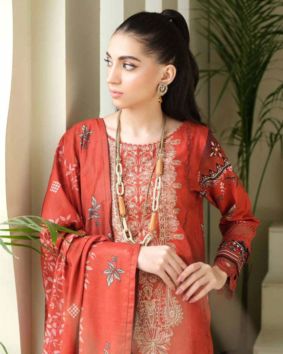 Johra | Charismatic | Khaddar 3pc | Design 120
